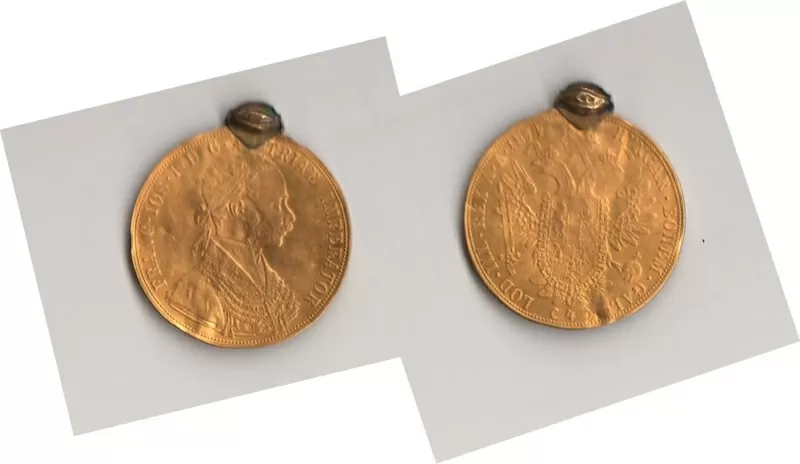 Монета 4 дукат 1834