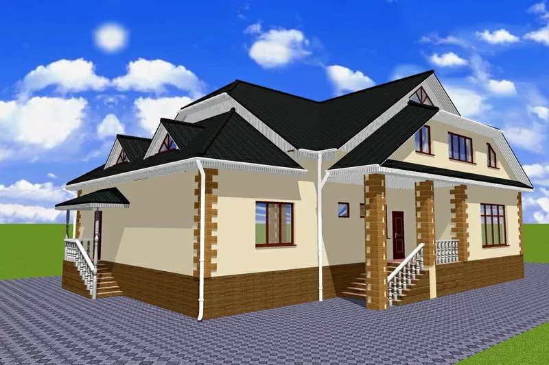 Дизайн-разработка проектов крыши строящихся и реконструируемых домов  8